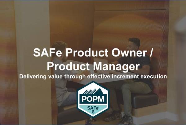SAFe Product Owner Manager POPM version 6